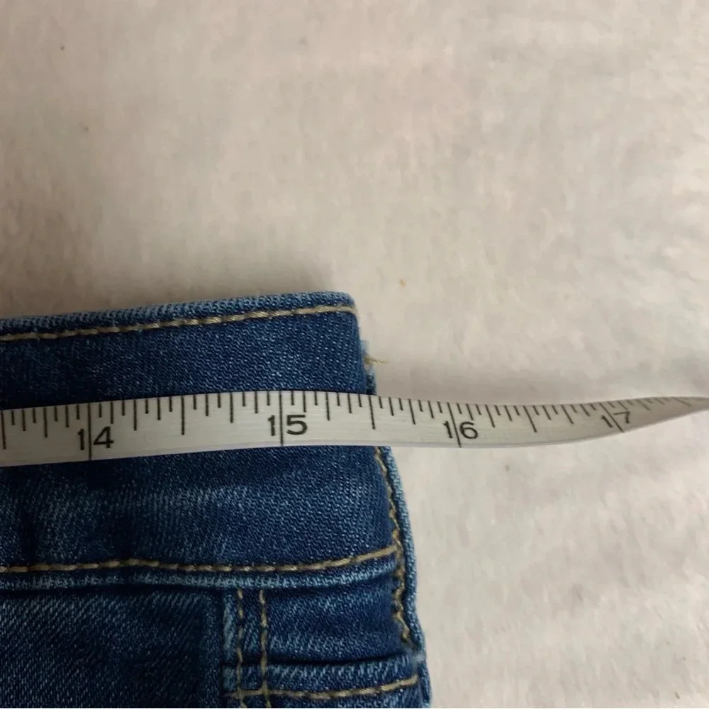 Old Navy size 10 rockstar mid rise straight leg medium wash jeans no distressing - Picture 4 of 8